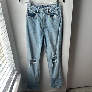 H&M Light Blue High Rise Women Jeans